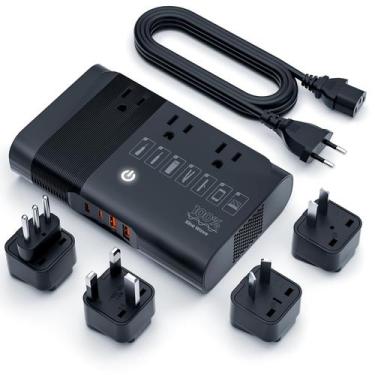 Imagem de Conversor de tensão DOACE 500W Max 220V a 110V para Europa