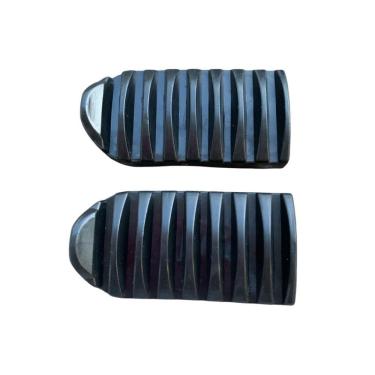 Imagem de Par Borracha Estribo Pedaleira Dianteira Bros Nxr125 Nxr 150