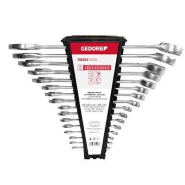 Imagem de Jogo Chave Combinada 1/4 A 1.1/4 Gedore Red 16 Peças 3301043