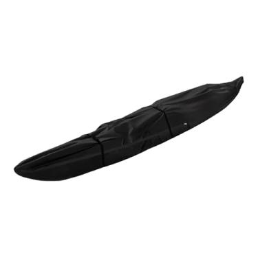 Imagem de KiBcsLic Capa de caiaque à prova d'água, proteção solar, portátil, leve, fácil de transportar, armazenamento, capa de barco para pesca esportiva em, 500 Cm X 100 Cm