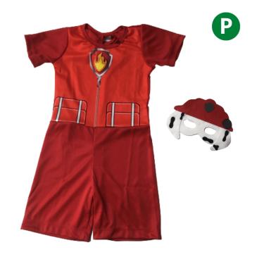 Imagem de Kit Fantasia Patrulha Menino Infantil P