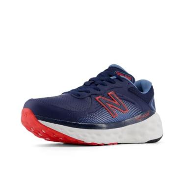 Imagem de New Balance Fresh Foam X 840 V1 Tênis de corrida masculino, Nb azul marinho/vermelho verdadeiro/azul garça, 44