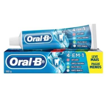 Imagem de Creme Dental Oral-B 4 em 1 - 1 unidade com 180g
