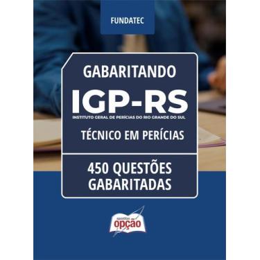 Imagem de Caderno IGP-RS - Técnico em Perícias - 450 Questões Gabaritadas - Apos