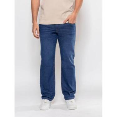 Imagem de Calça Jeans Masculina Reta Crocker - 50814-Masculino