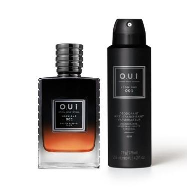Imagem de Combo O.U.i Iconique 001: Eau de Parfum 75ml + Desodorante Antitranspi