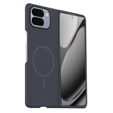 Imagem de LTLMYDAM Capa ultrafina para Google Pixel 10 Pro Fold, com sucção magnética, fosca, à prova de impressões digitais, fina, proteção contra impactos, capa leve, cinza, 10 Pro Fold