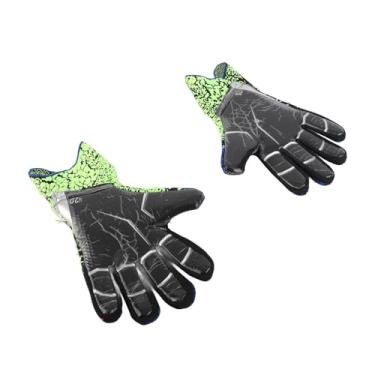 Imagem de Mingzhe Luvas do Goleiro do Futebol Forte Goldes de Futebol Forte Luvas Crianças Juventude Adulto Conservação de Dedos Completos (9)