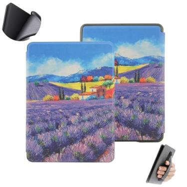Imagem de GUKSRASO Capa para 6.8" Kindle Paperwhite 11ª Geração/Signature Edition (Modelo: M2L3EK/M2L4EK) - Despertar/Suspender Automático Inteligente,Material TPU e Alça de Mão