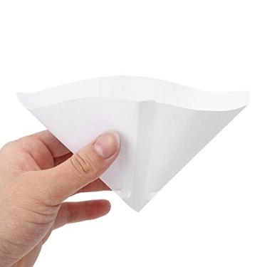 Imagem de Cryfokt Peneiras de Tinta, Funis de Filtro de Tinta Malha de Nylon 50 Peças para a Indústria Automotiva para Pistolas de Pintura para Artesanato