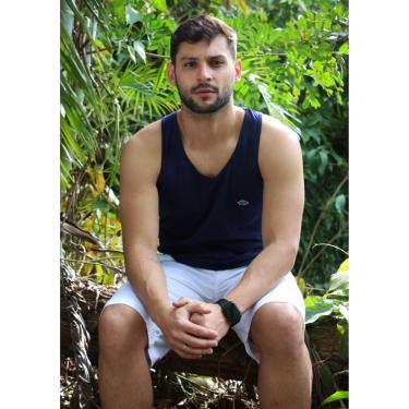 Imagem de Regata Pau a Pique cavada Azul Marinho