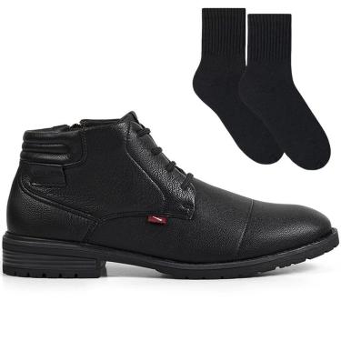 Imagem de Kit Bota Ferracini Bagda Masculina + Par De Meia