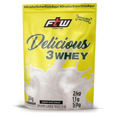 Imagem de DELICIOUS 3 WHEY (SC) 1,8 KG - FTW (WHEYZINHO)-Unissex