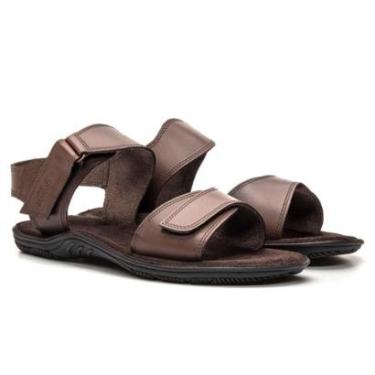 Imagem de Sandalia Masculina Nascar Naturale Cafe Samello-Masculino