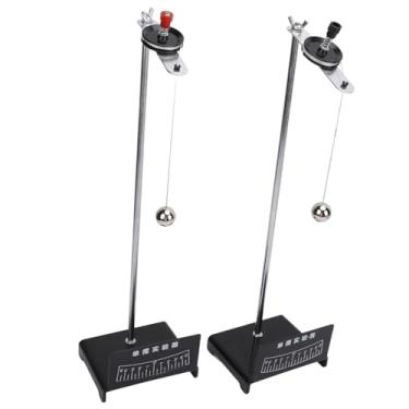 Imagem de FTVOGUE 2 Pçs Ferramenta de Experimento de Balanço de Física Instrumento de Ensino Físico Multiuso Kits de Bola de Pêndulo Portátil