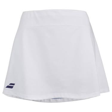 Imagem de Saia Babolat Play Skirt Branco - Tamanho - GG
