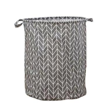 Imagem de Cesto Organizador Multiuso Dobrável–Impermeável, Compacto e Resistente – Ideal para Roupa Suja, (Galho Vertical)