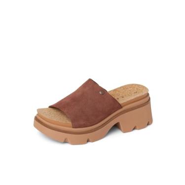 Imagem de REEF Sandália feminina Vista Luxe Evie, Marrom/preto, 40