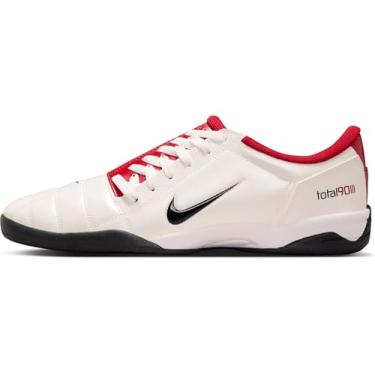 Imagem de Branco/Preto/Vermelho Ginásio Nike Total 90 Tênis, Branco, academia, vermelho, preto, 44