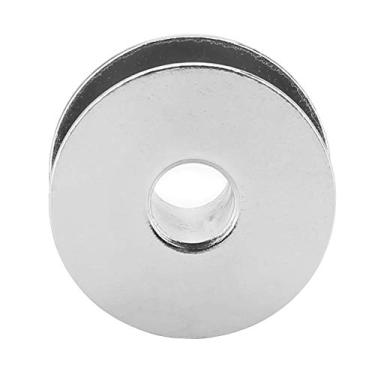 Imagem de Yctze Bobinas de Costura de Metal 100 Unidades para Máquinas de Costura Industriais - Sem Furos, Ajuste Universal, Rebobinamento Fácil, Design Durável, Ideal para Carretéis de Fios (Bobina de ferro 40264 sem furos)
