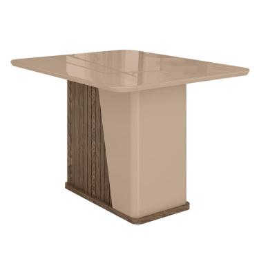 Imagem de Mesa de Jantar Harmonia 4 Lugares com Tampo de Vidro