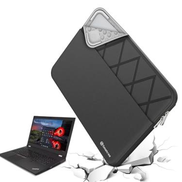 Imagem de Smatree Capa para laptop de 14 polegadas para Lenovo ThinkBook Plus Gen 5 Hybrid Laptop Bag com bolso para acessórios, zíper YKK, design patenteado à prova de choque (E429)