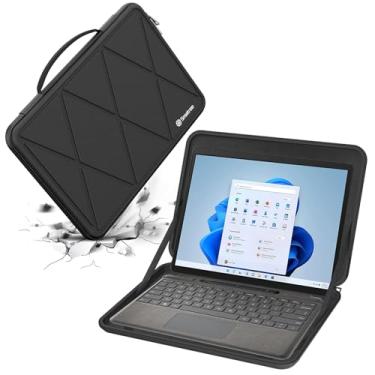 Imagem de Smatree Capa protetora rígida compatível com HP EliteBook 8 Flip G1i de 13,3 polegadas, para laptop Microsoft Surface Copilot de 13,9 polegadas + PC/Surface Laptop 7, para Dell Latitude 7340 ou capa 2