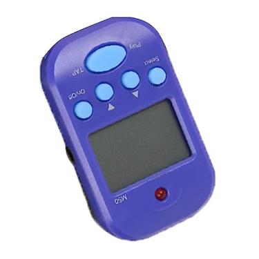 Imagem de LiebeWH Metrônomo Eletrônico Mini Profissional Com Canal Duplo para Guitarra Piano Violino Tempo de Batida Preciso (Azul)