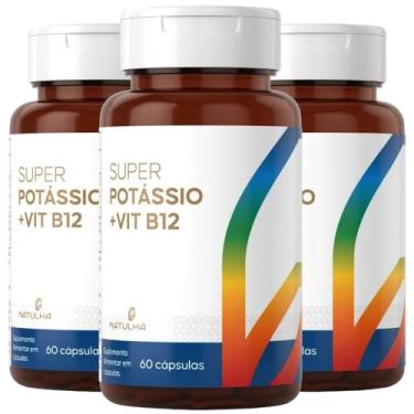Imagem de KIT 3X Super Potássio + Vitamina B12 60 cápsulas - Natulha