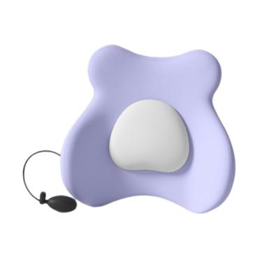 Imagem de MotiveTech Almofada inflável para apoio lombar, almofada inflável para apoio costas, ergonômica ajustável para encosto de cadeira, Tolet