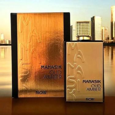 Imagem de Perfume Árabve Manasik Oud Amber Noir Eau De Parfum 100ml