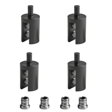 Imagem de bjsdkff Dobradiças de armário de vidro, dobradiças de armário de cozinha, dobradiças articuladas para cima e para baixo para portas de armário, dobradiças de porta de vidro para porta de vidro de