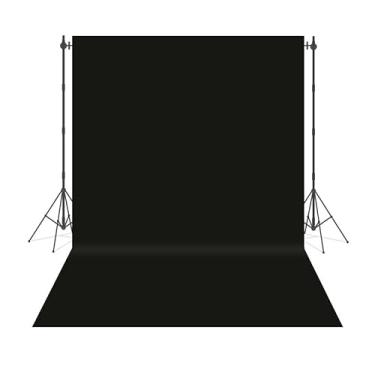 Imagem de Fundo Fotog ráfico Liso Infinito(Preto,1,80x2,00)