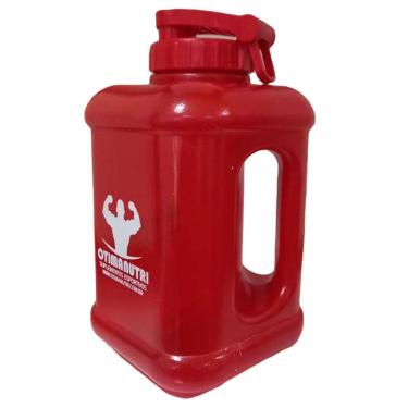 Imagem de Galão Quadrado - 1600ml Vermelho - OtimaNutri-Unissex