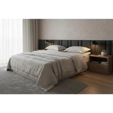 Imagem de Cabeceira Estofada Personalizada Adesiva 280 Cm X 70 Cm - Sami Comfort