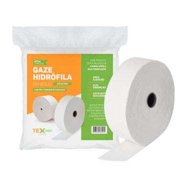 Imagem de Compressa Gaze 91cmx91m 4 Dobras 13 Fios Não Estério Texmed