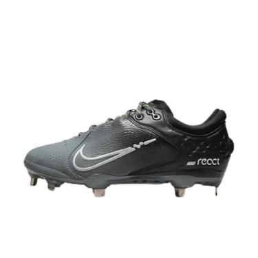 Imagem de Nike Chuteiras femininas Hyperdiamond 4 Elite Softball, Preto/cinza claro/Volt/branco, 40