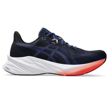 Imagem de Tênis Asics Dynablast 5 Preto Azul e Verde Limão - Masculino - 41 - Preto