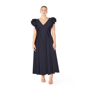 Imagem de City Chic Vestido coquetel feminino - Ila, Azul marino, 25 Plus Size