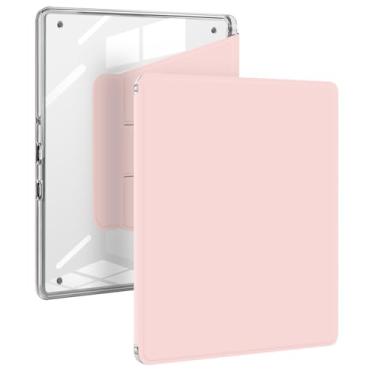 Imagem de Akacy Capa macia transparente de TPU para Kindle Scribe 10,2 polegadas modelos 2022 e 2024 com suporte para caneta com função hibernar/despertar automática (2)
