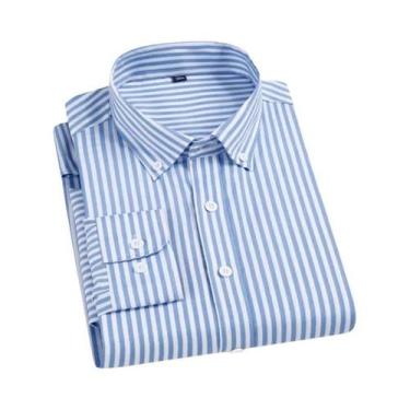 Imagem de Camisa Masculina Slim Fit Manga Comprida - Xadrez - Primavera/Verão, 3