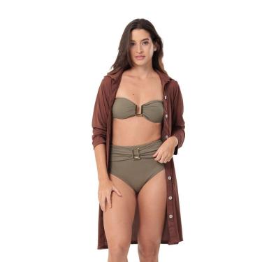 Imagem de Movimento Camisão Chemise Cacau-Feminino