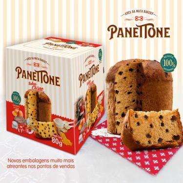 Imagem de Panettone de carne para Cães Aves da Mata 80g