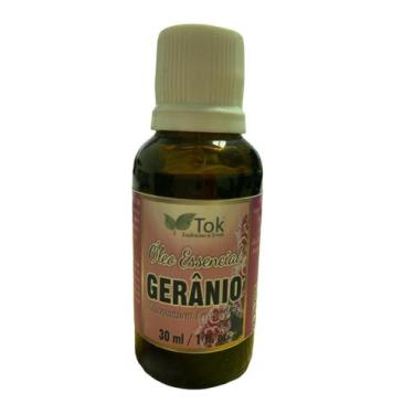 Imagem de Óleo Essencial Gerânio - Tok Essências - 30Ml - Tok Essências & Ervas