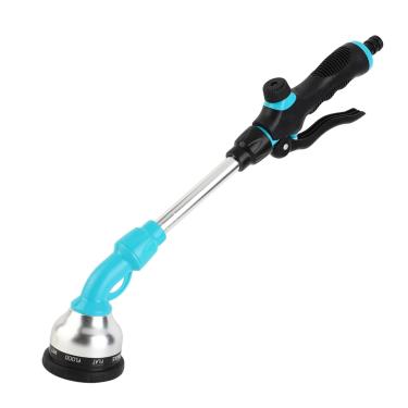 Imagem de AYNEFY Varinha de Rega Ajustável, Pulverizador de Alta Pressão Com 9 Padrões, Liga de Aço Resistente, Ideal para Irrigação de Gramado e Lavagem de Carros