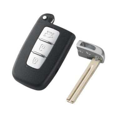 Imagem de Chave Remota Inteligente 3 4 Botões Para Kia Forte Soul Rio Borrego So