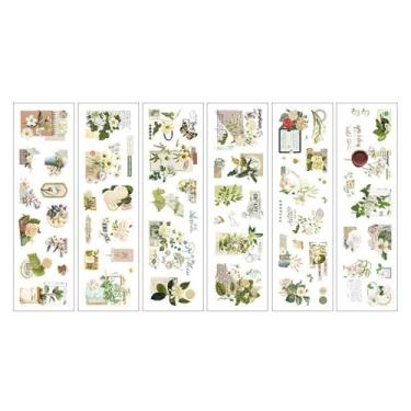 Imagem de Adesivos para álbuns, adesivos para agendamento, scrapbook, para scrapbooking, artística, diário, acessórios