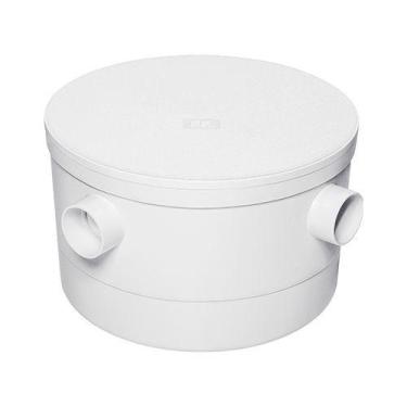 Imagem de Caixa Gordura Redonda com Tampa 250 X 150 X 50mm - Herc