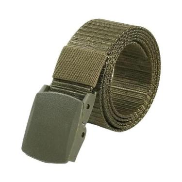 Imagem de Cinto Tático Masculino Com Fivela Automática Para Caça, Caminhadas, Tr