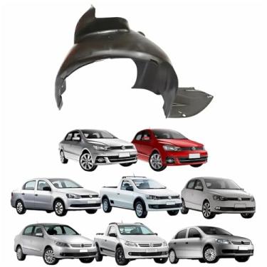 Imagem de Parabarro Dianteiro Vw Gol Voyage Saveiro G5 G6 G7 Lado Direito Passageiro
